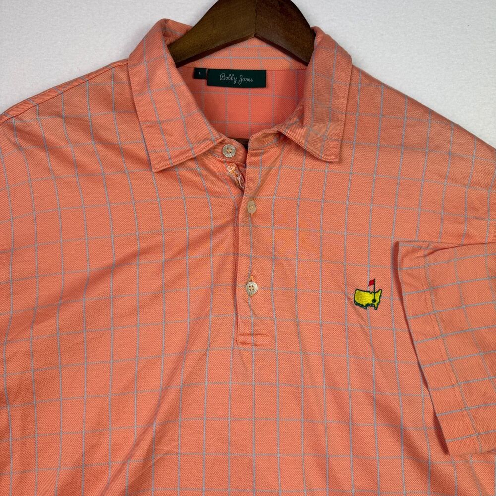 Bobby Jones Masters Augusta Golf Polo Mens Large